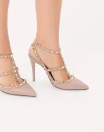 Valentino Rockstud Ankle Strap Pump 100 Mm - Image 7